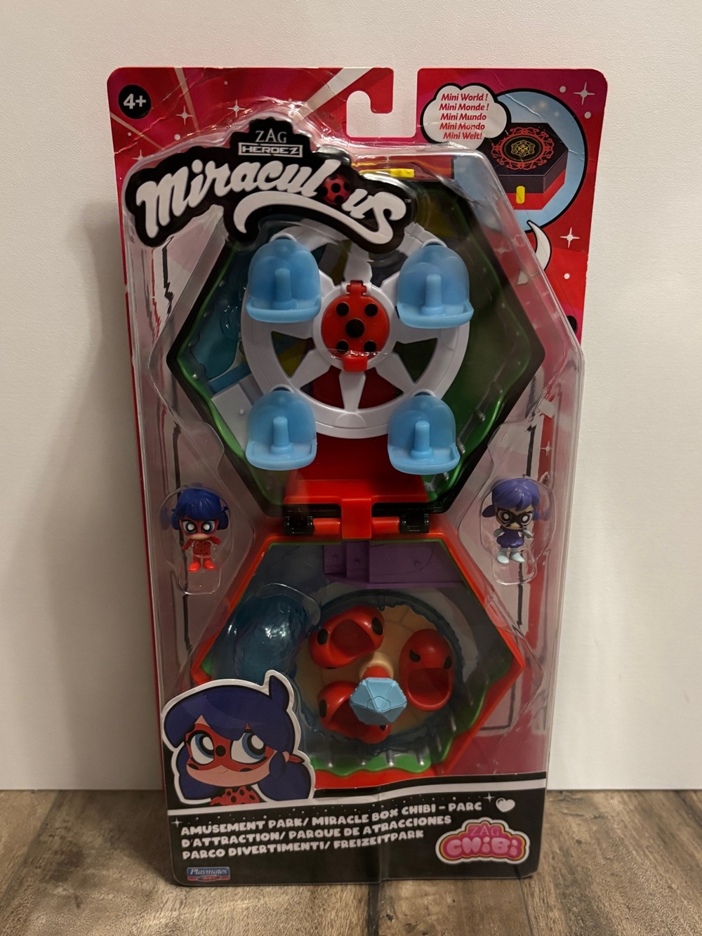 Miraculous Chibi Amusement Park: Rides & A Rescue Miracle Box Playset